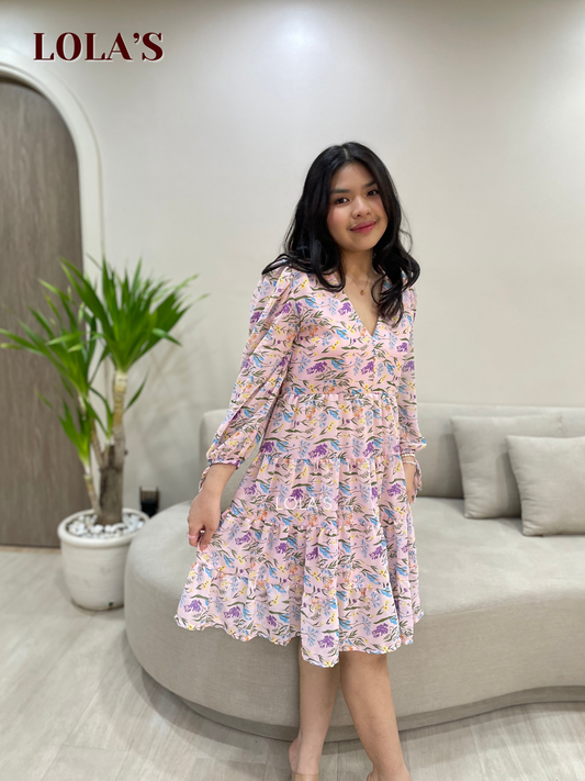 Diana Dress (Lavender Spring)