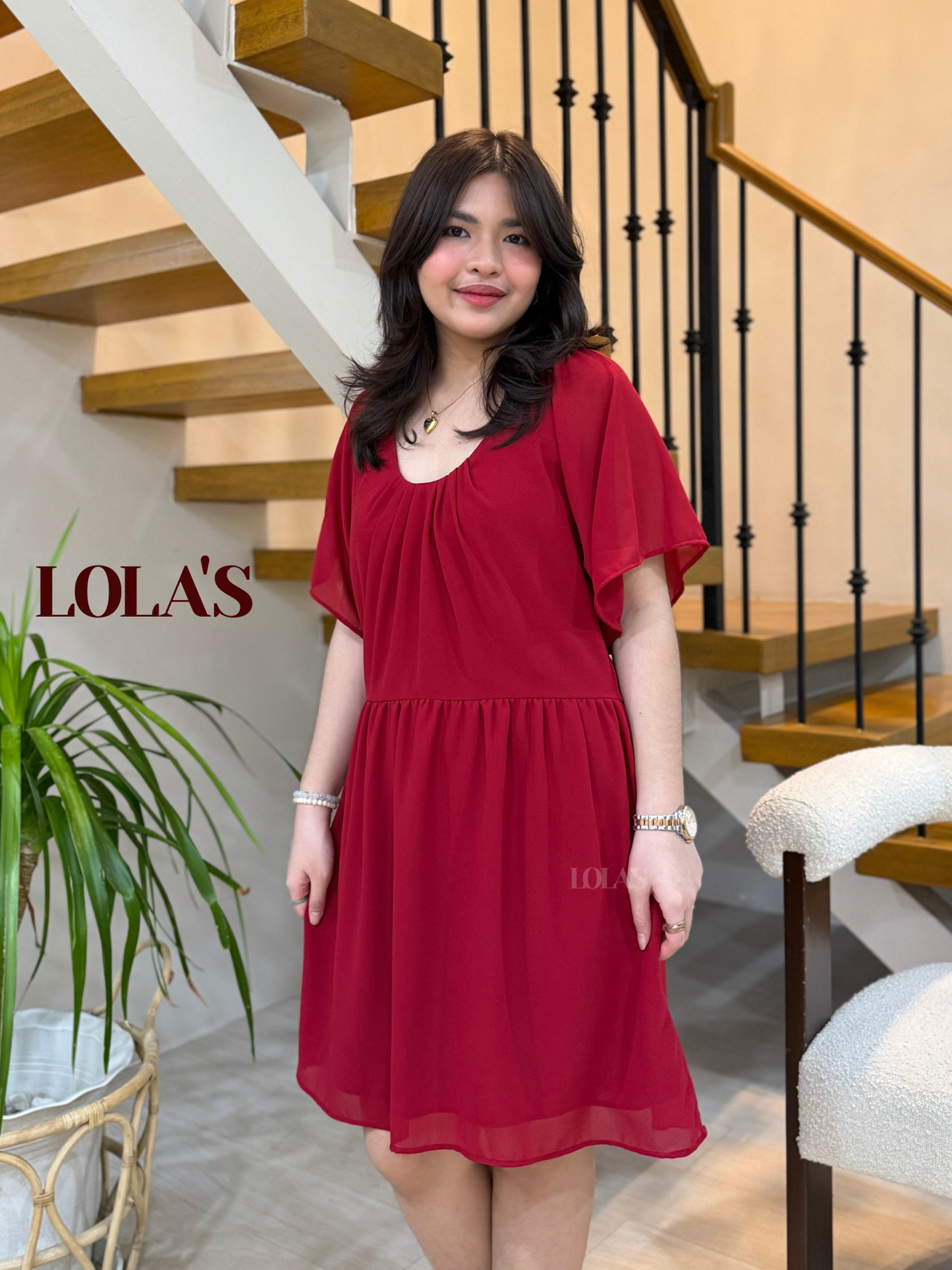 Nessa Dress (Red)