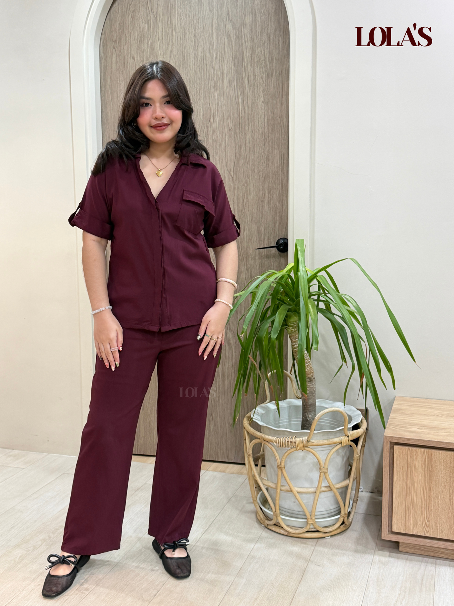 Medilyn Coords (Maroon)