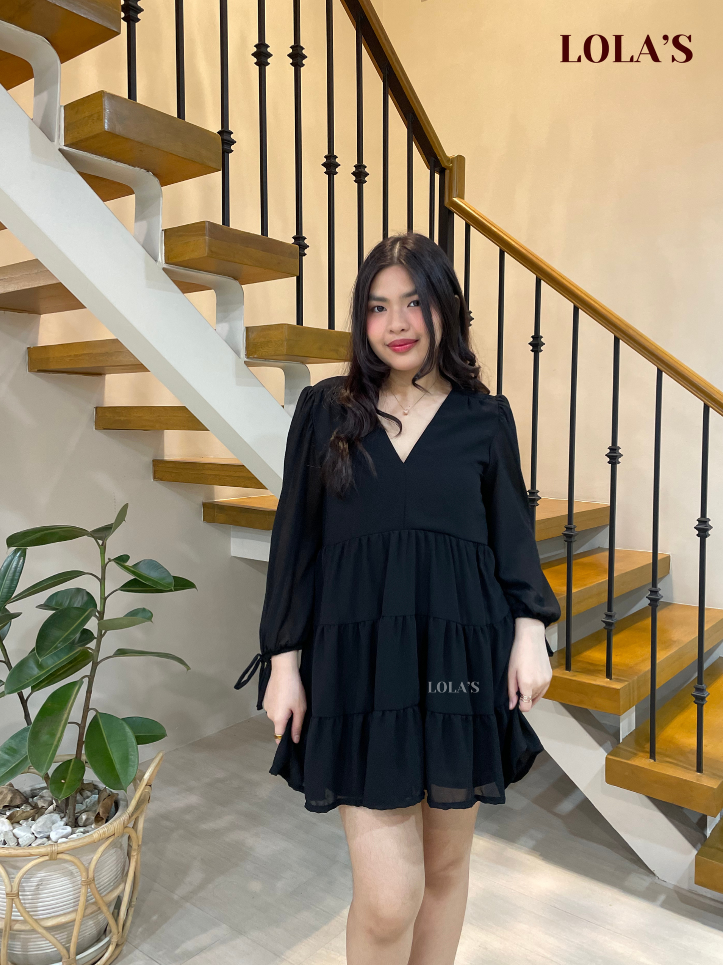 Monina Dress (Black)
