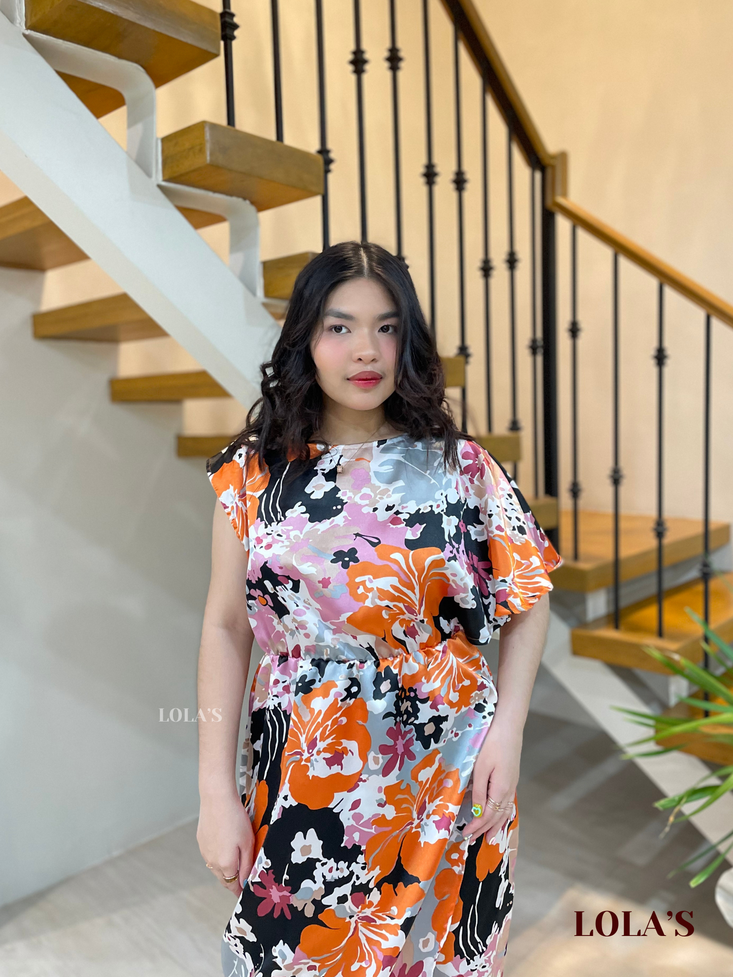 Ollie Dress (Blooms  & Foliage)