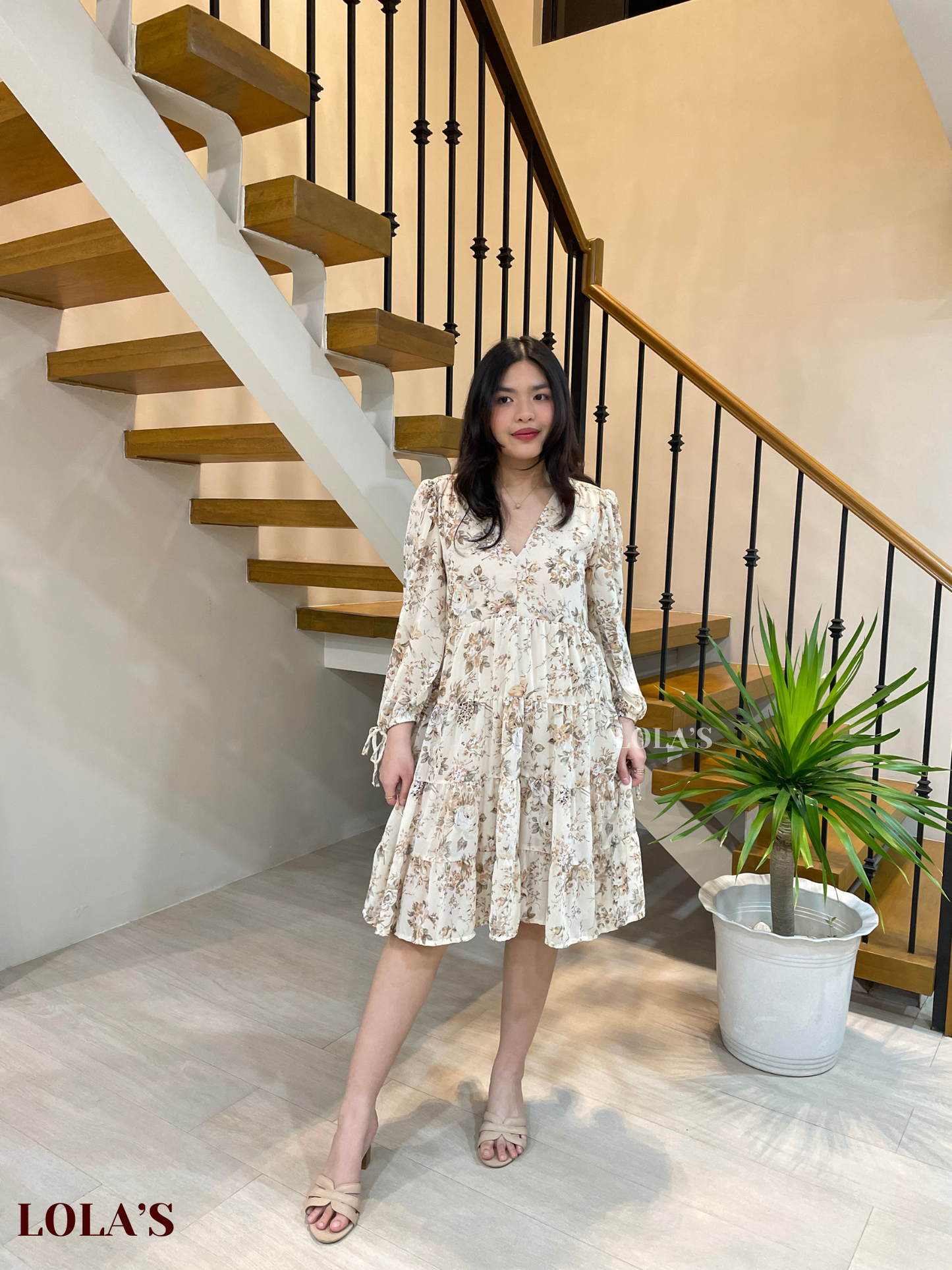 Diana Dress (Tuscan Florals)