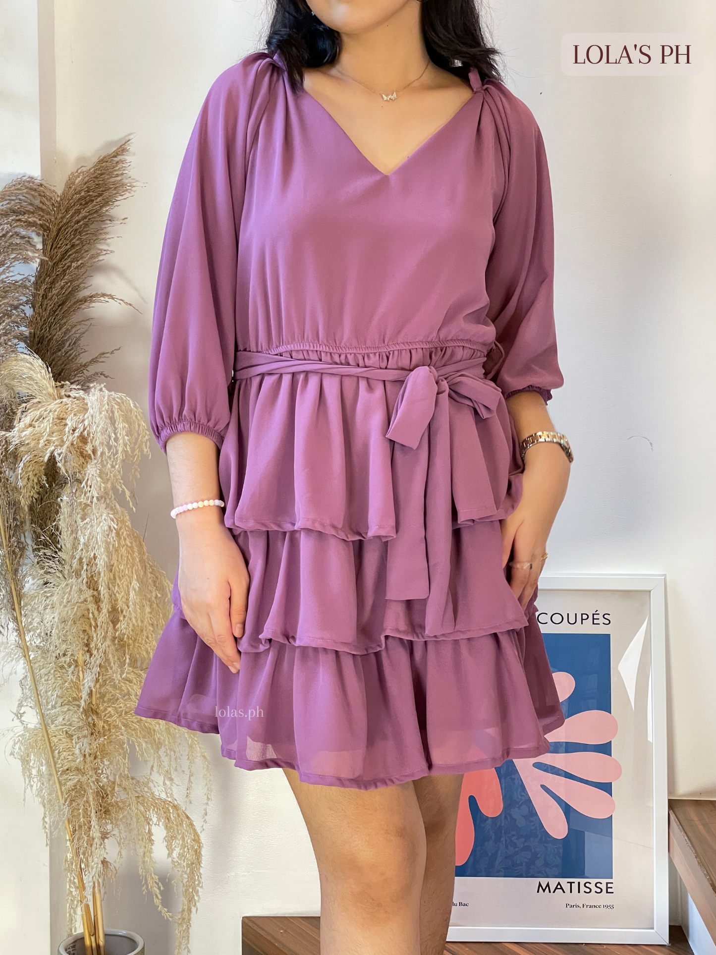 Mathilda Dress (Wildberry)