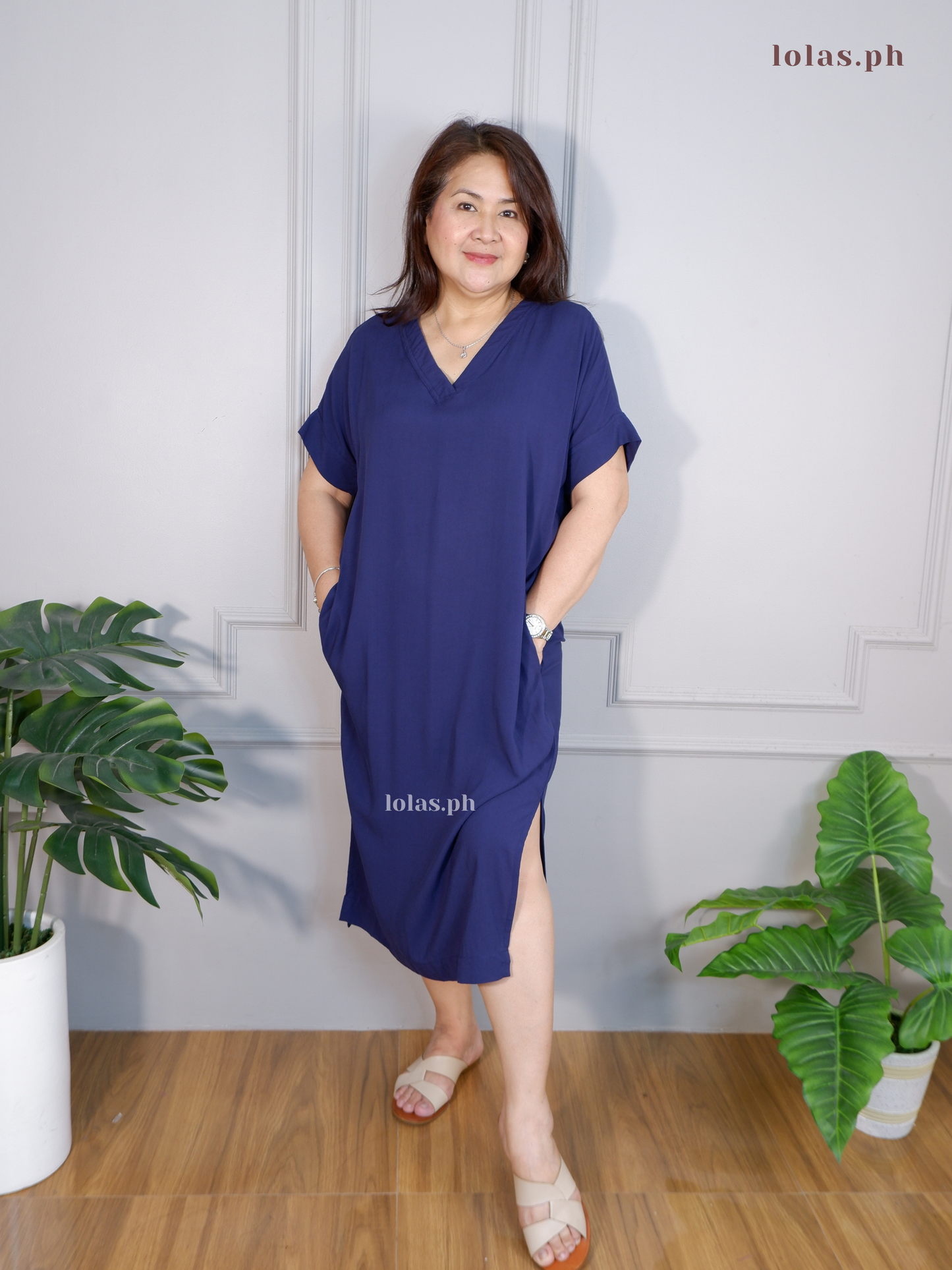 Coco Dress (Dark Navy)