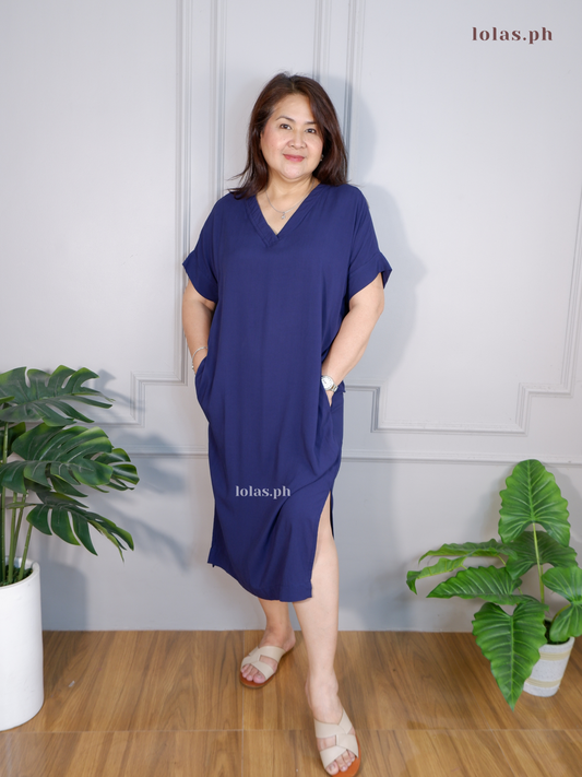 Coco Dress (Dark Navy)