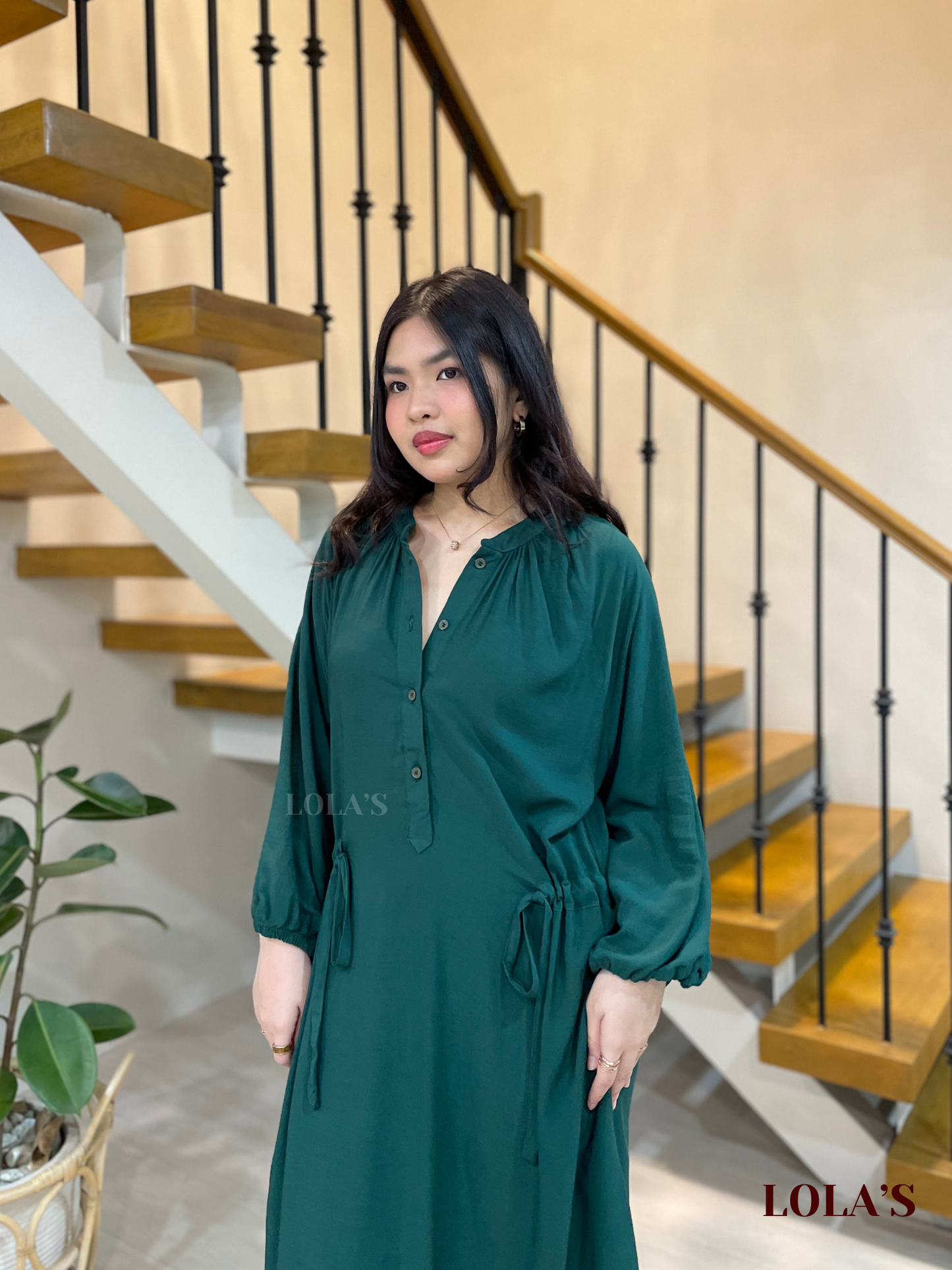 Yara Dress (Emerald)