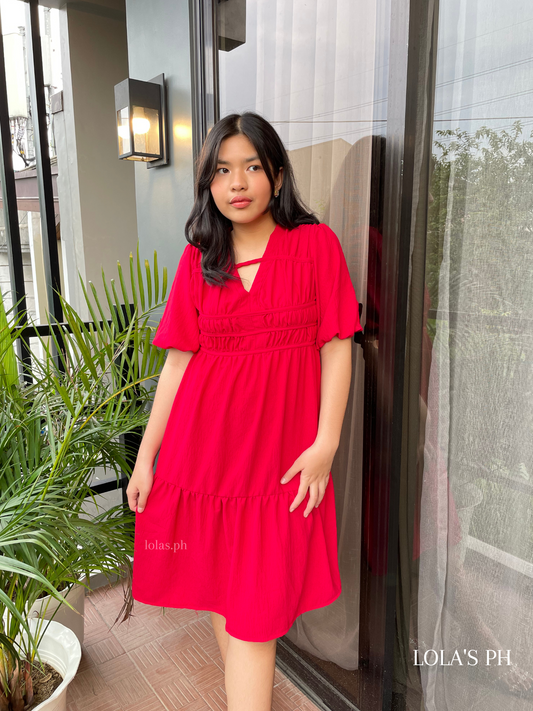 Louise Dress (Red)