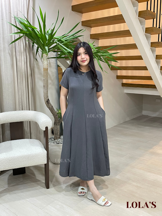 Kathleen Dress (Gray)