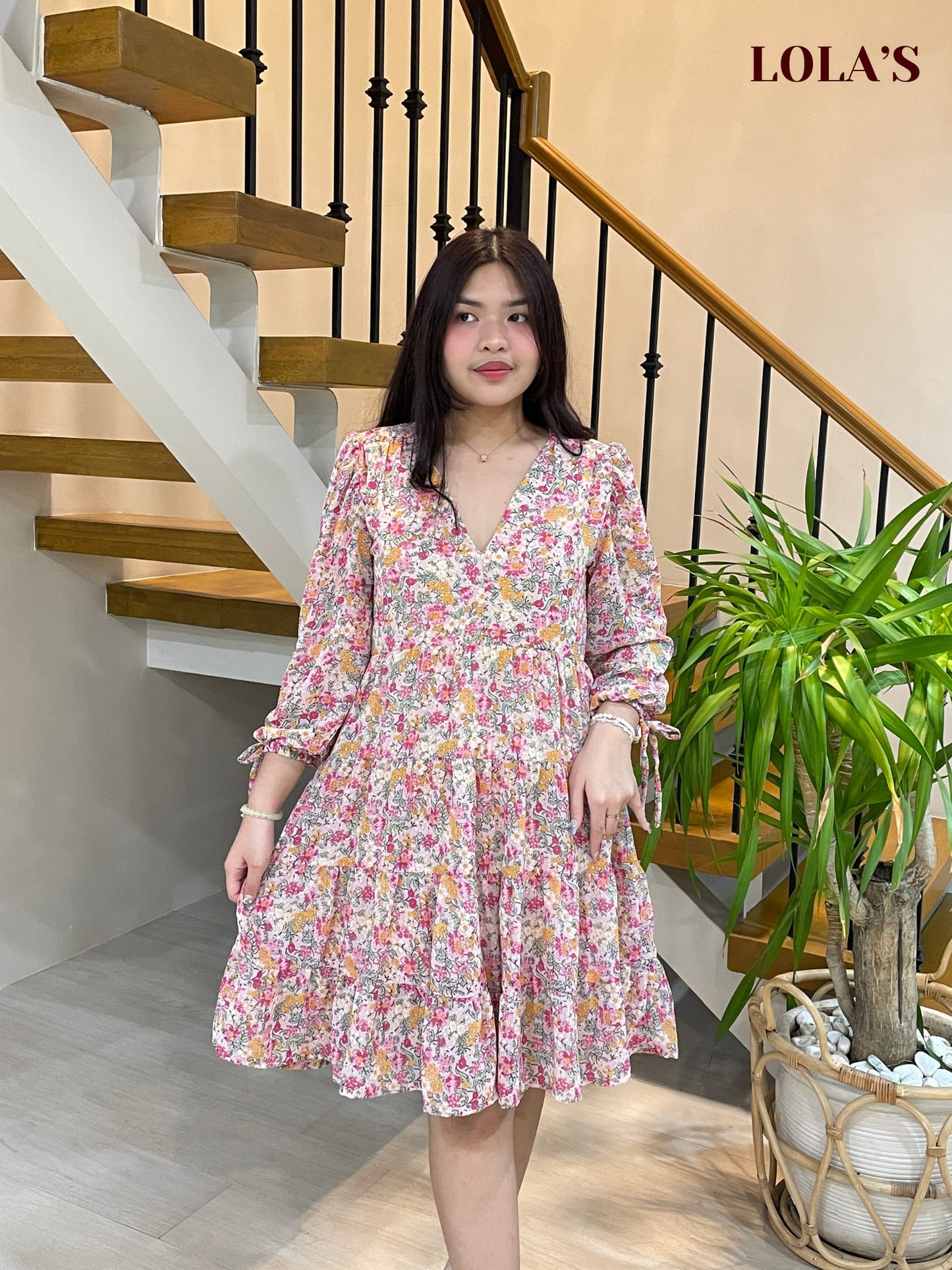 Diana Dress (Floral Punch)