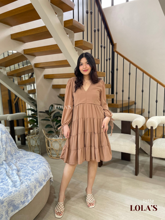 Diana Dress (Latte)