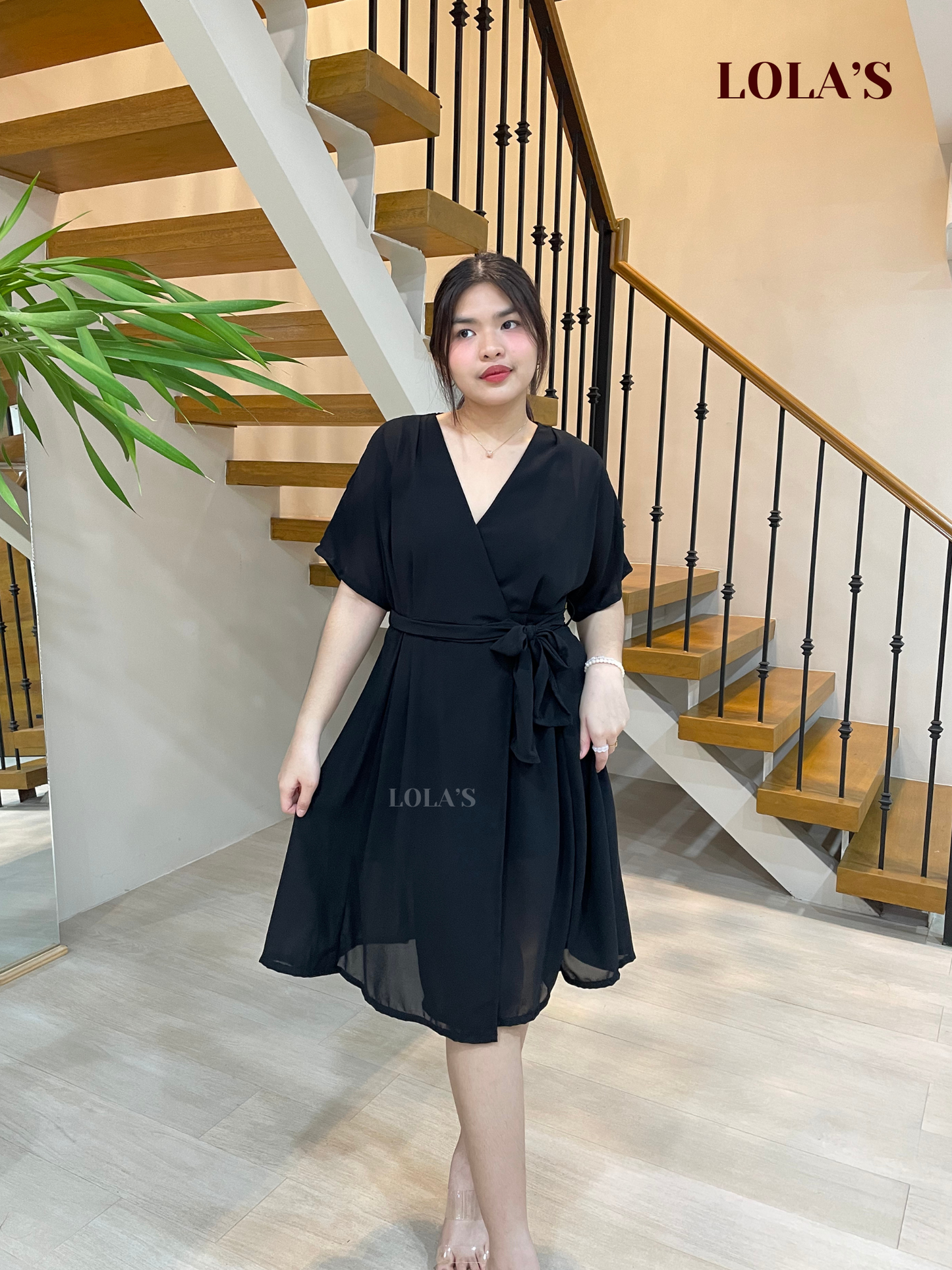 Linda Dress (Black)