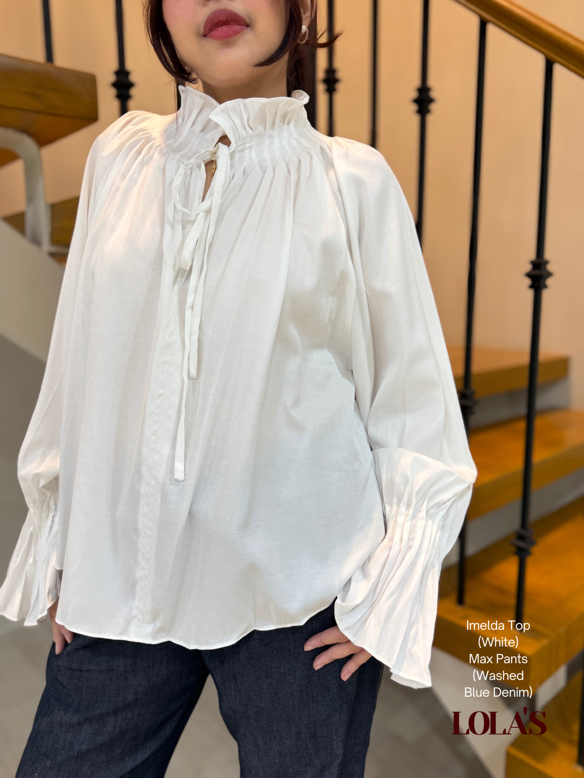 Imelda Blouse (White)
