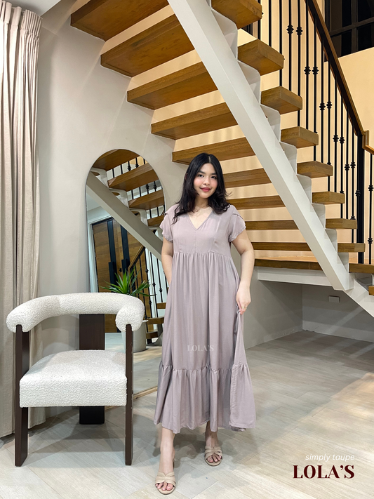 Jane Dress (Simply Taupe)