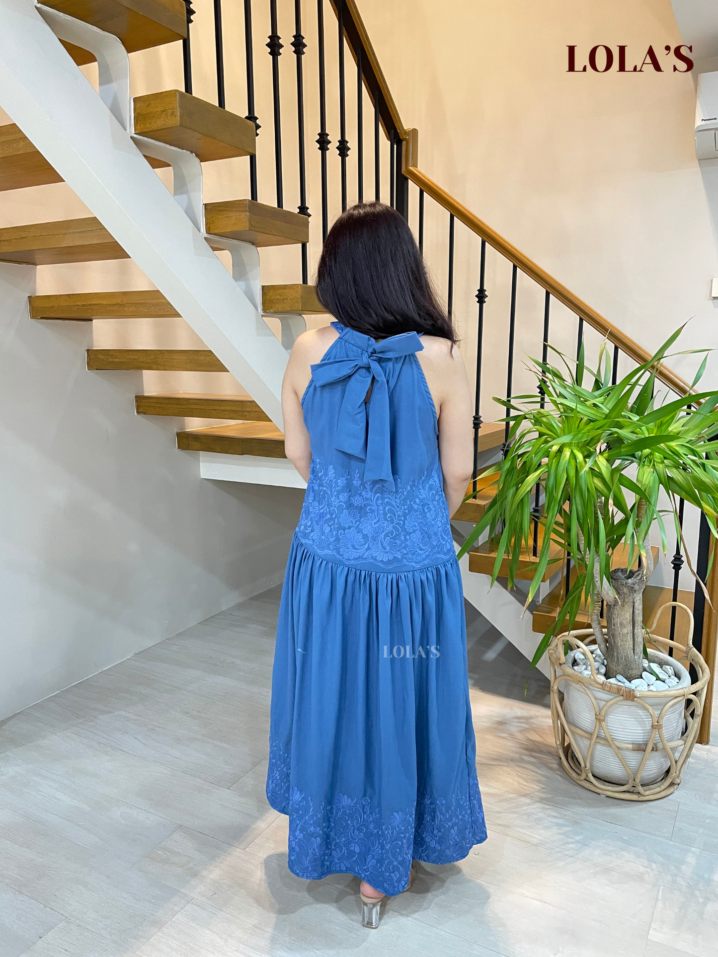 Chesca Dress (French Blue)