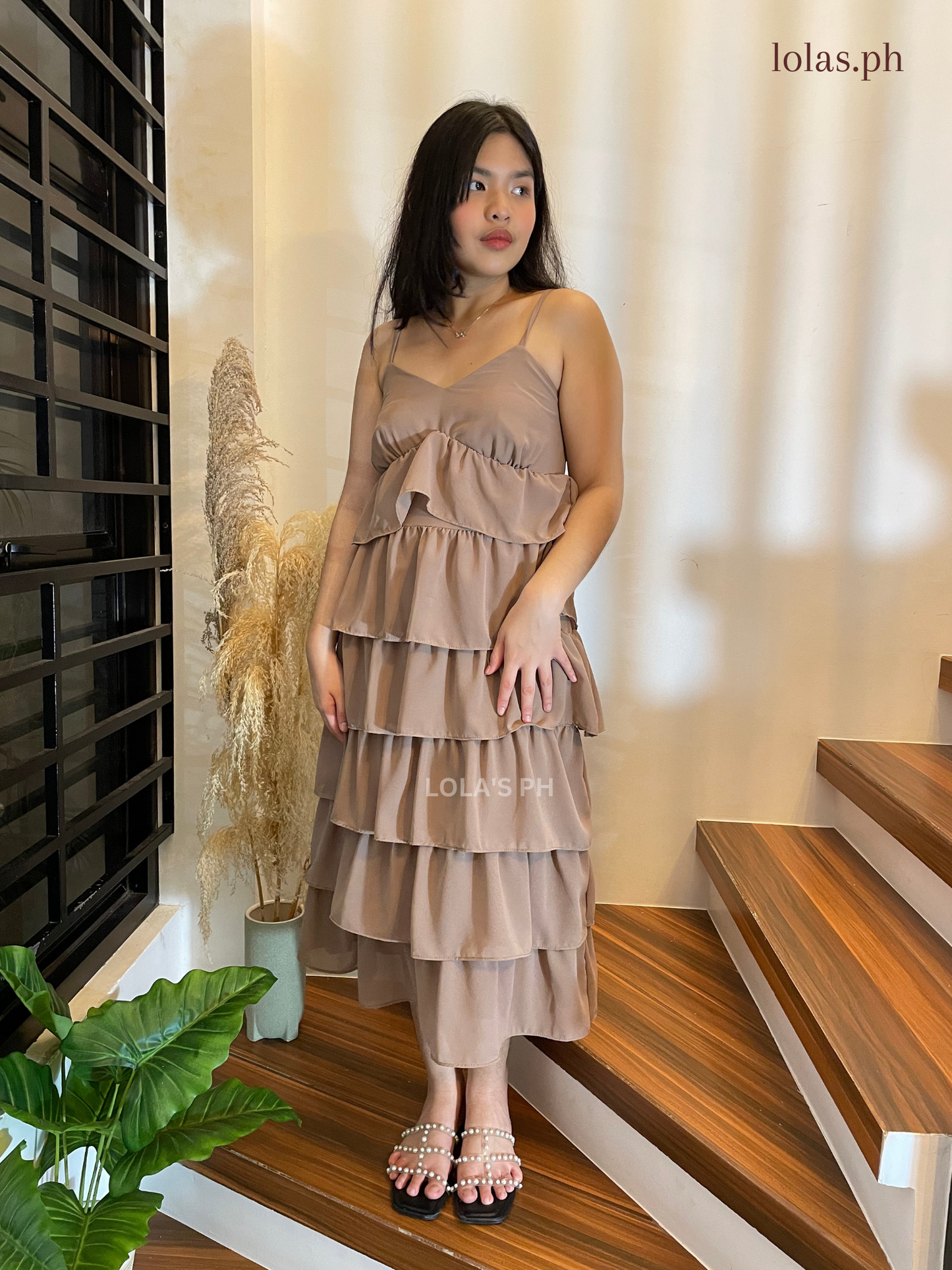 Mhyrr Dress (Light Taupe)