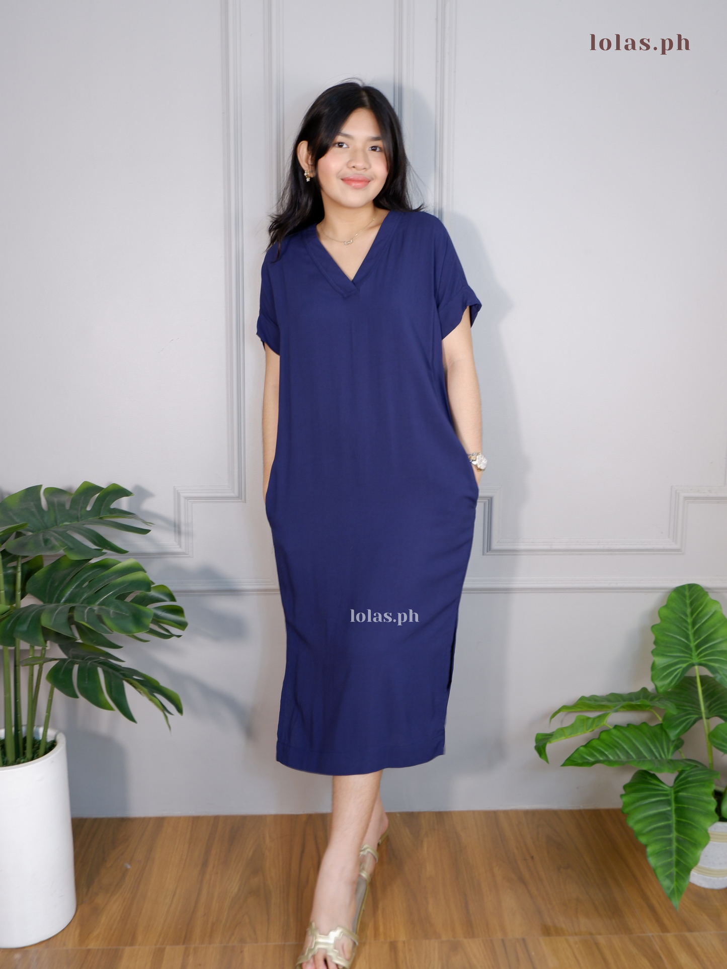 Coco Dress (Dark Navy)