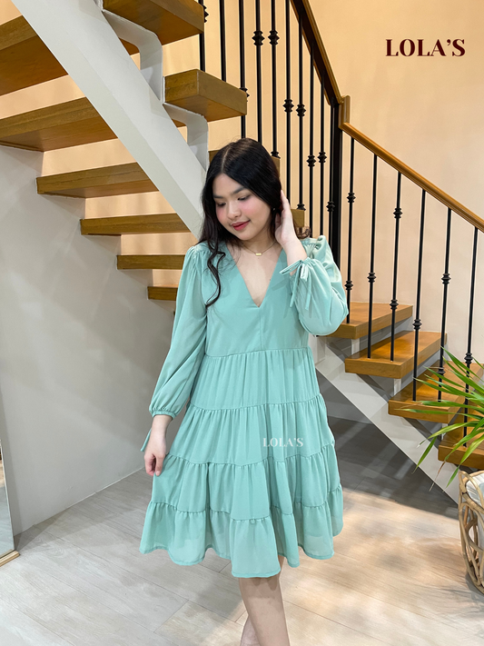 Diana Dress (Mint)