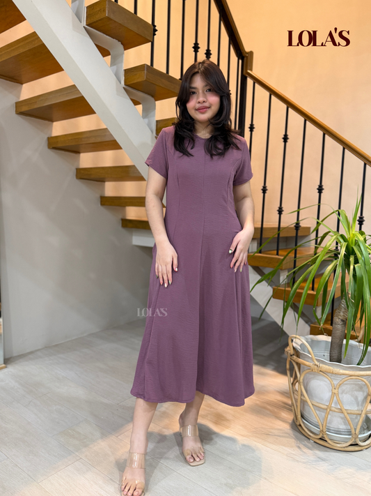 Kathleen Dress (Mauve)