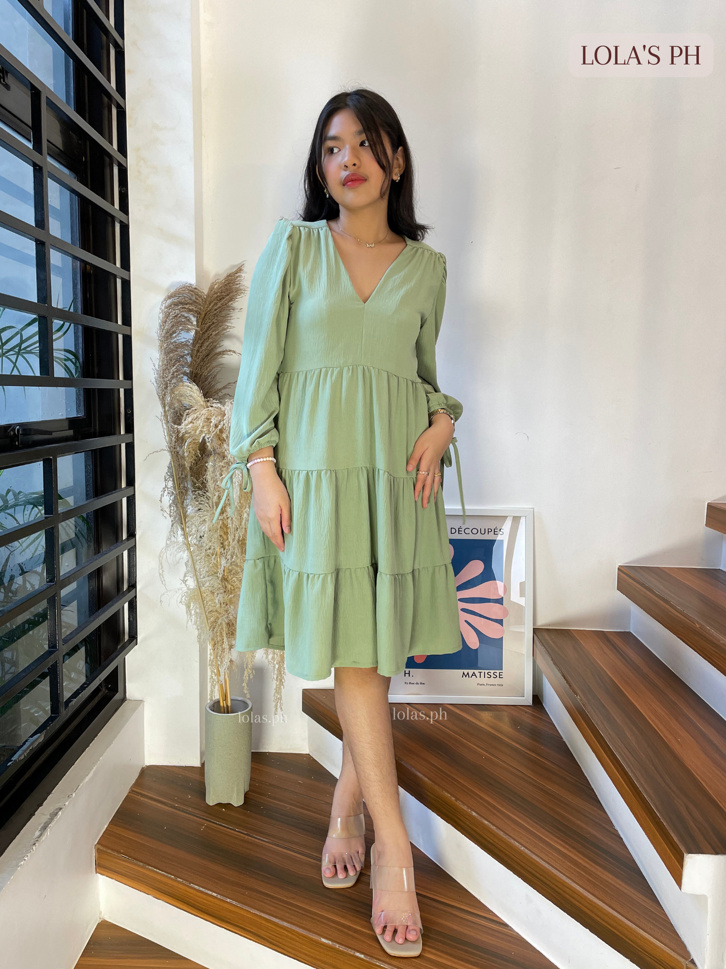 Claudia Dress (Mint)