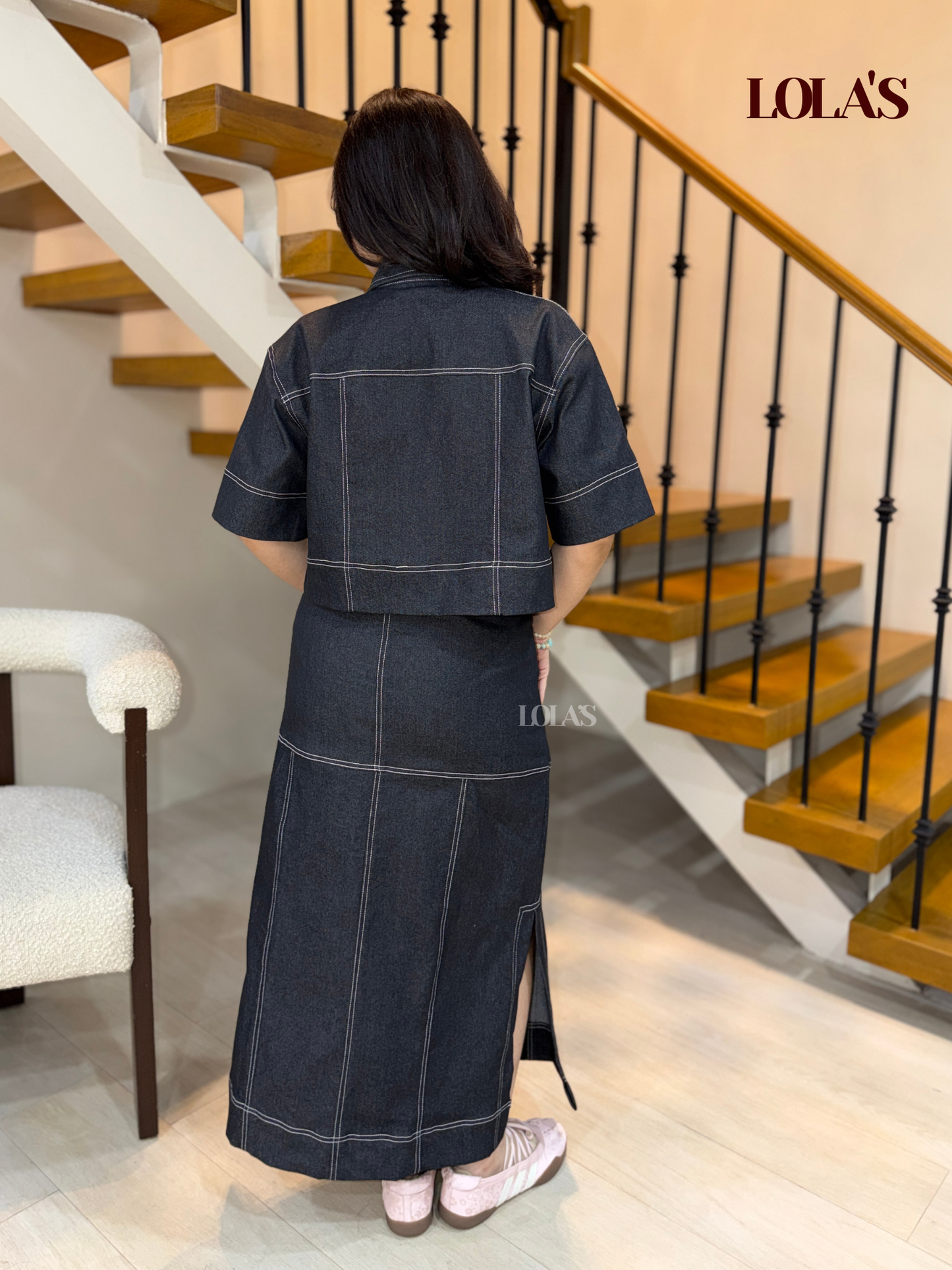 Sabina Skirt (Coal)