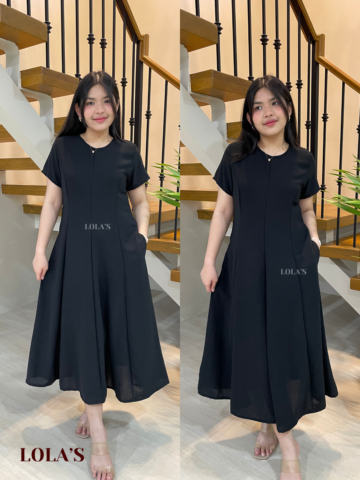 Kathleen Dress (Black)