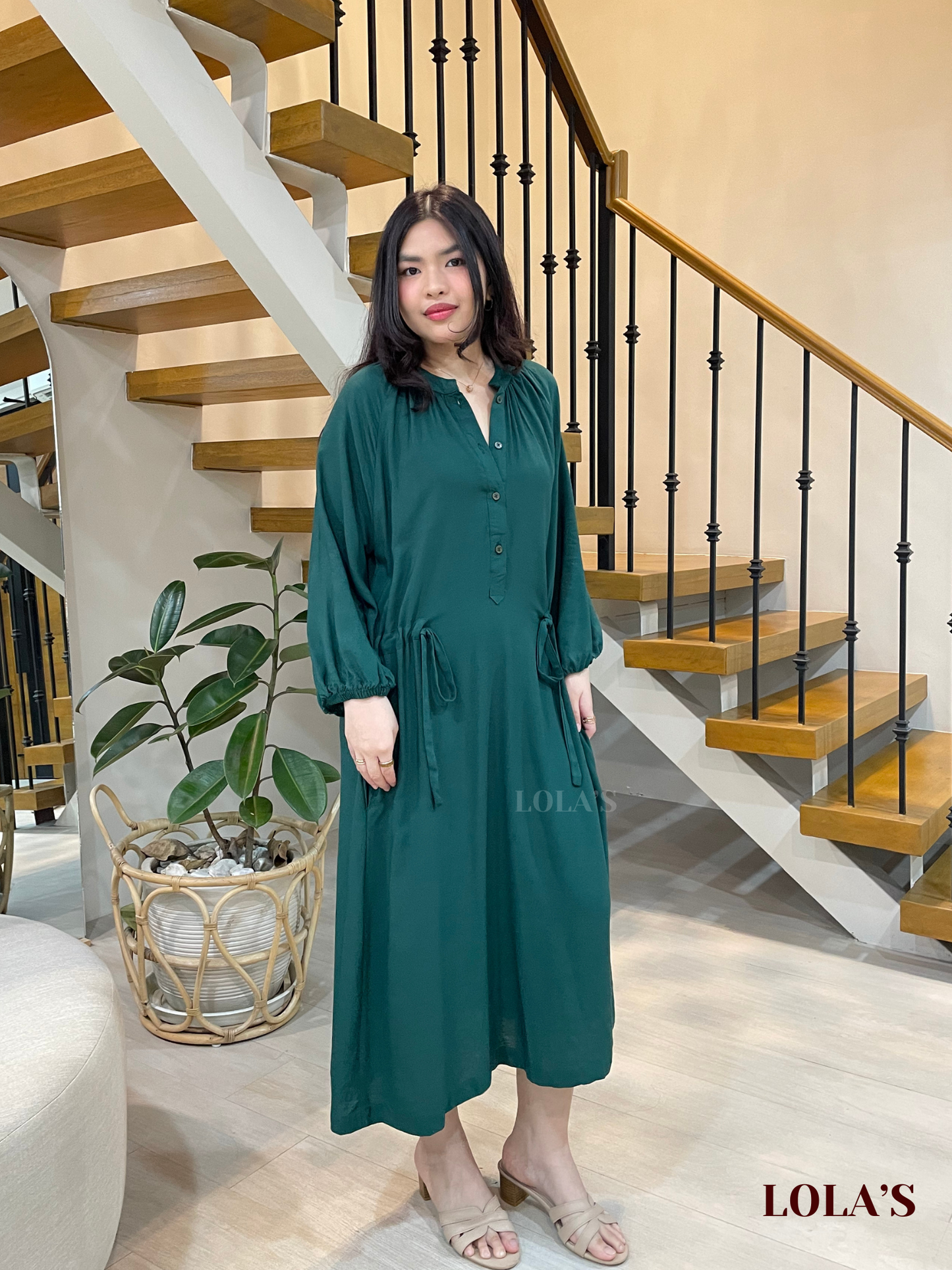 Yara Dress (Emerald)