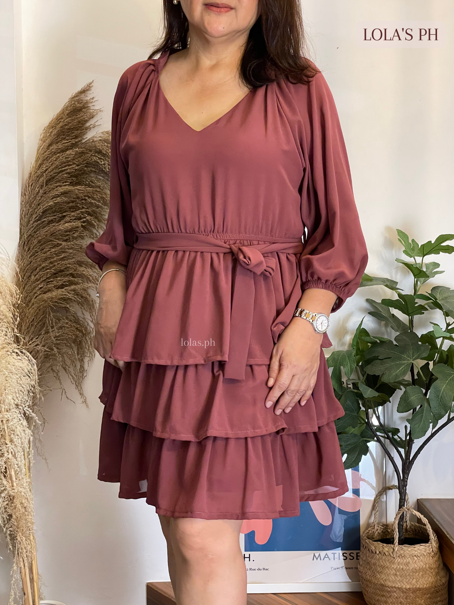 Mathilda Dress (Plum)