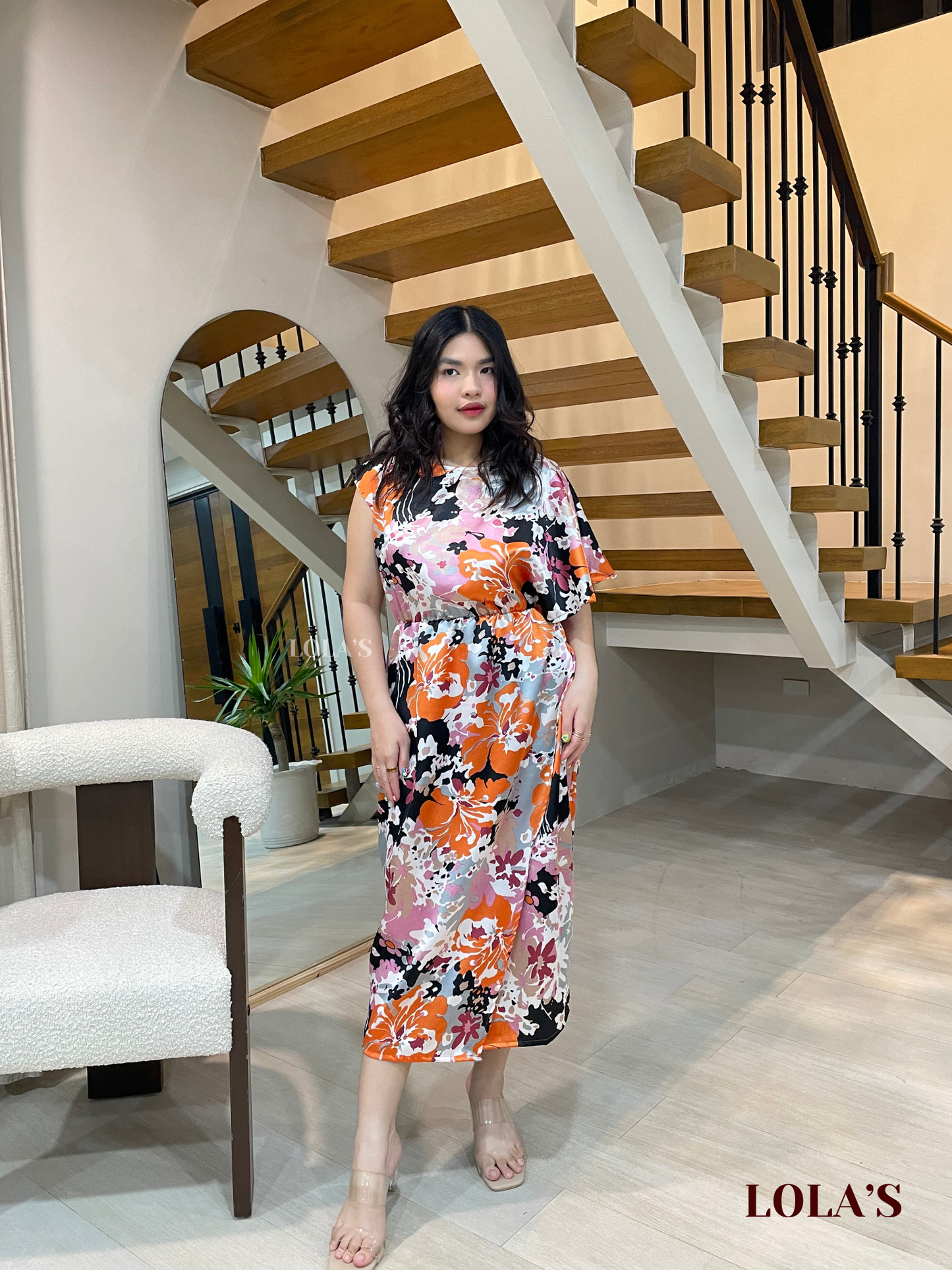 Ollie Dress (Blooms  & Foliage)