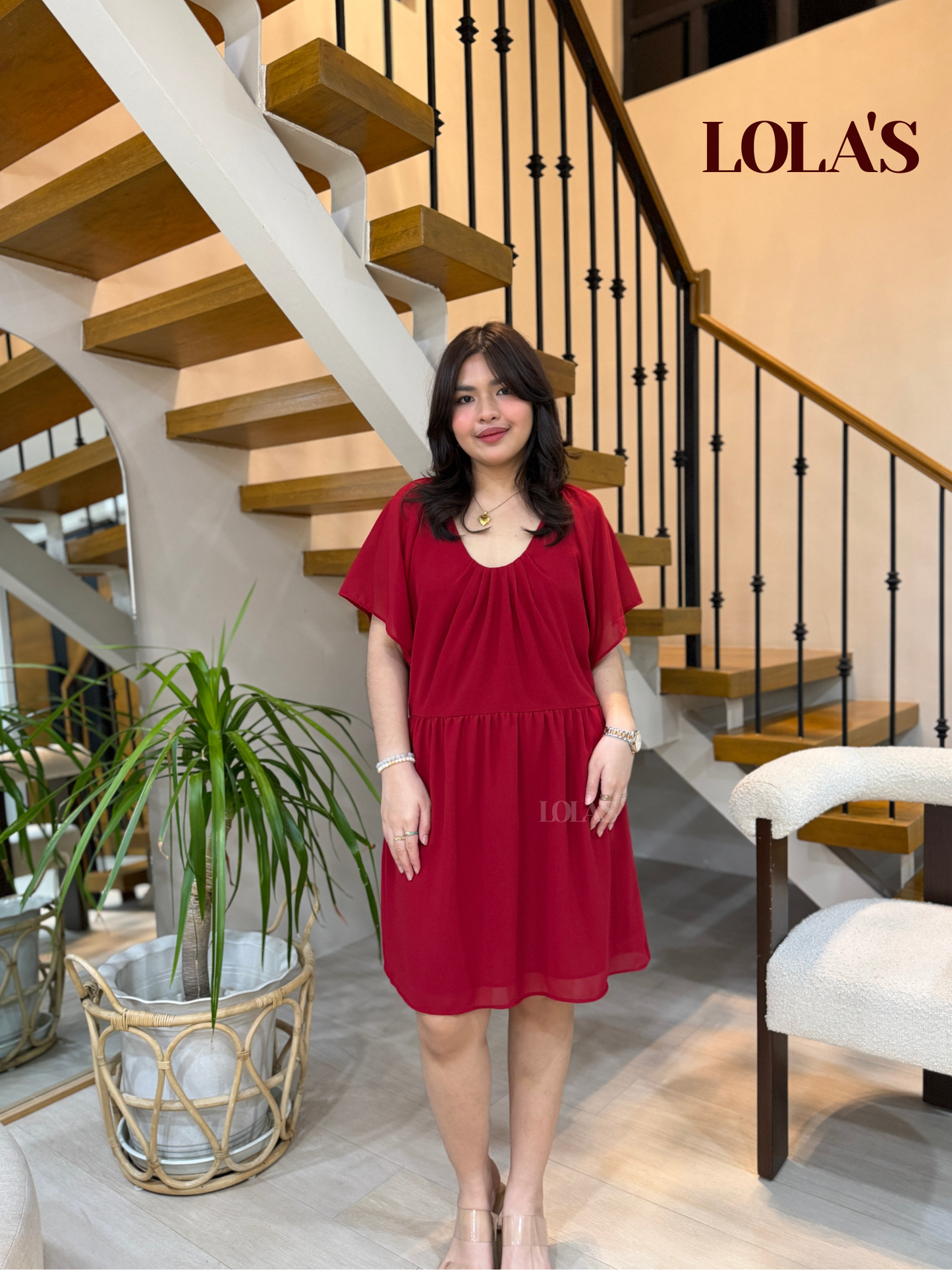 Nessa Dress (Red)