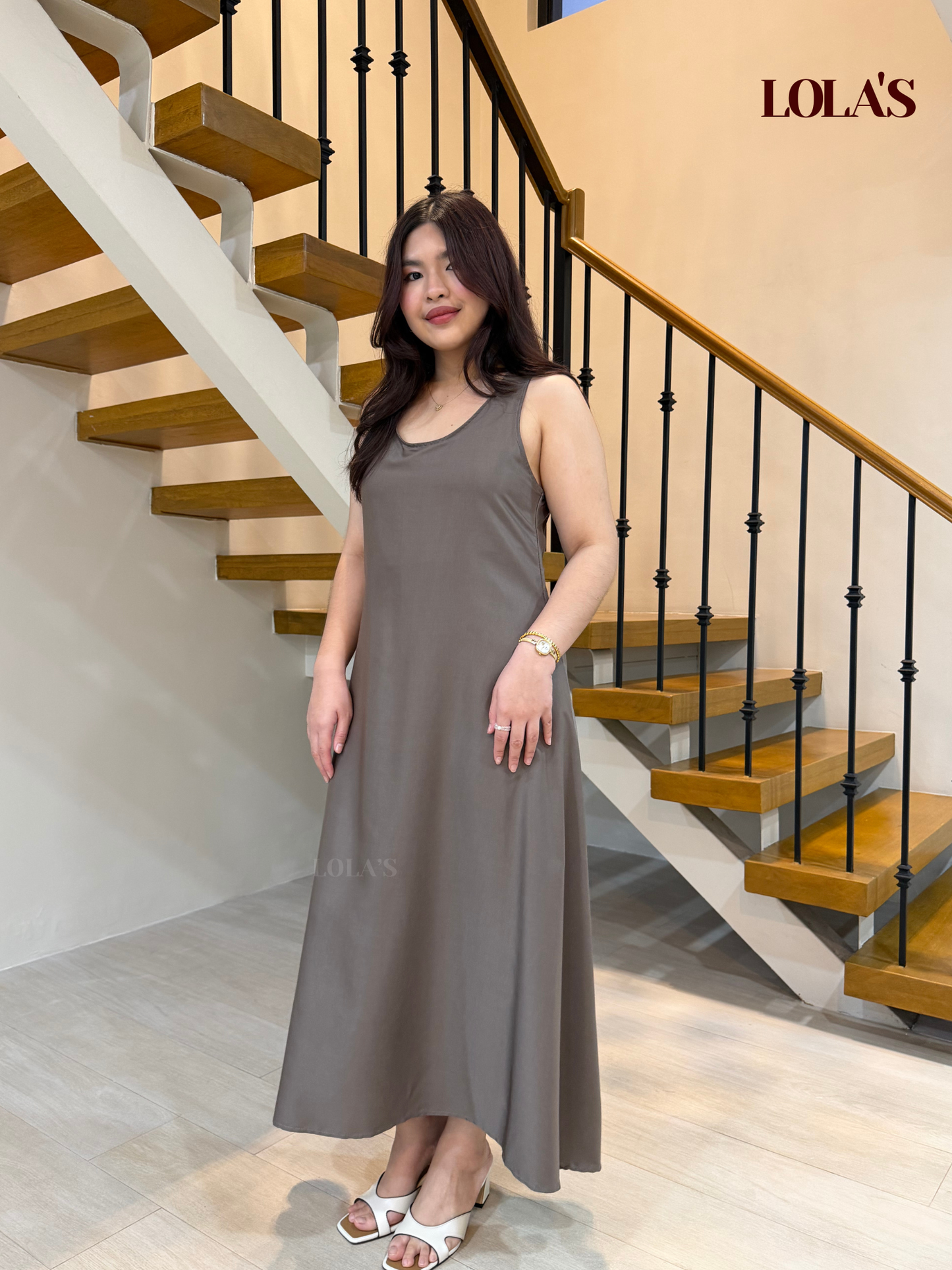 MIranda Dress (Taupe)
