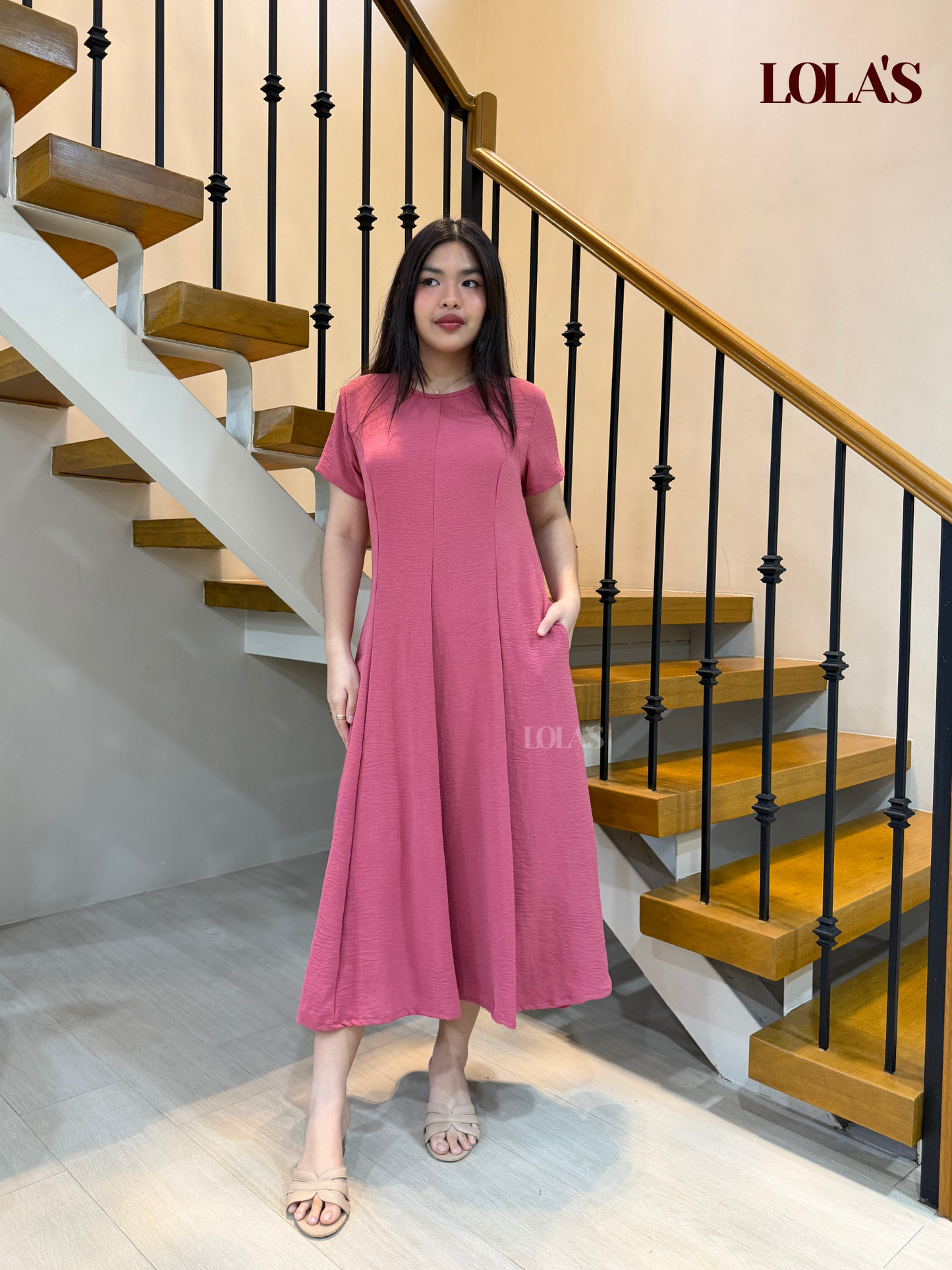 Kathleen Dress (Pink)