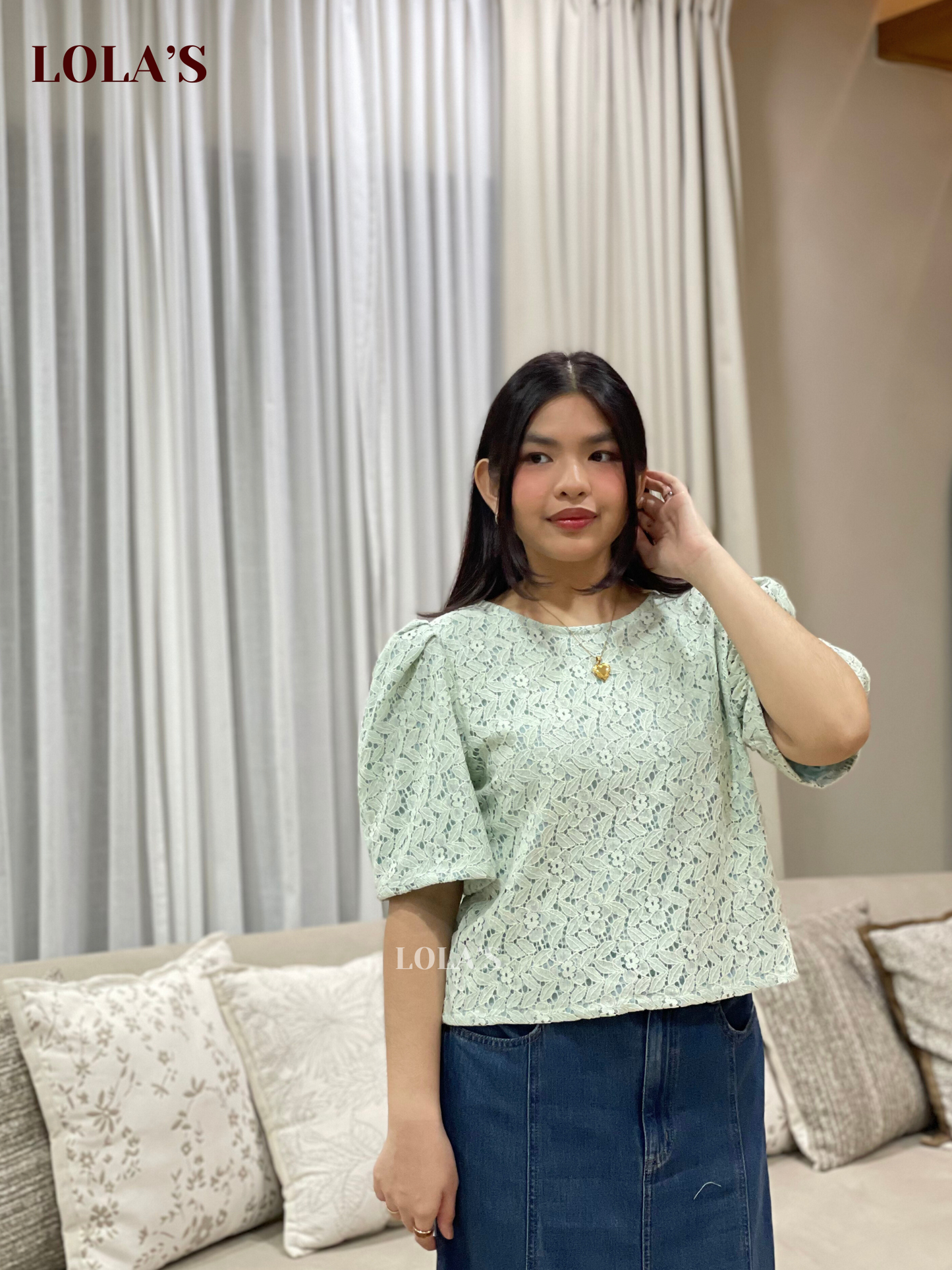 Vivian Top (Pastel Meadow)