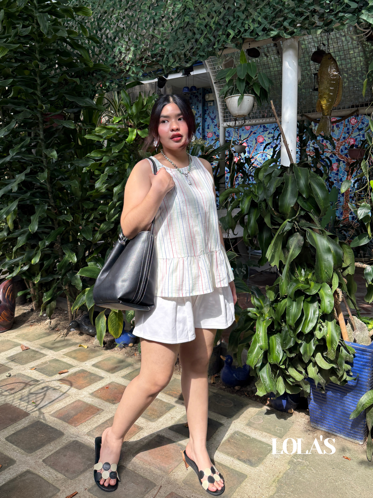 Wena Top (Confetti Stripe)