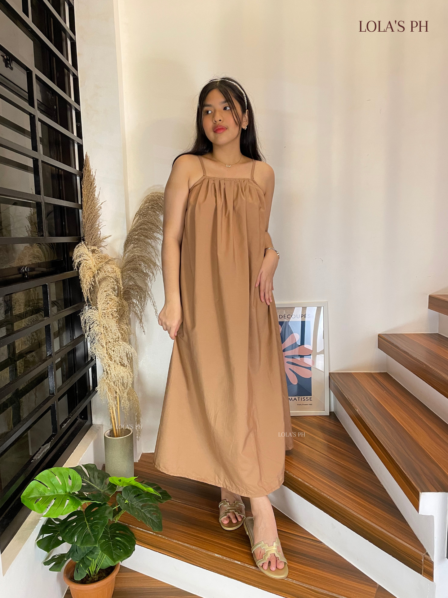 Maggie Dress (Latte)