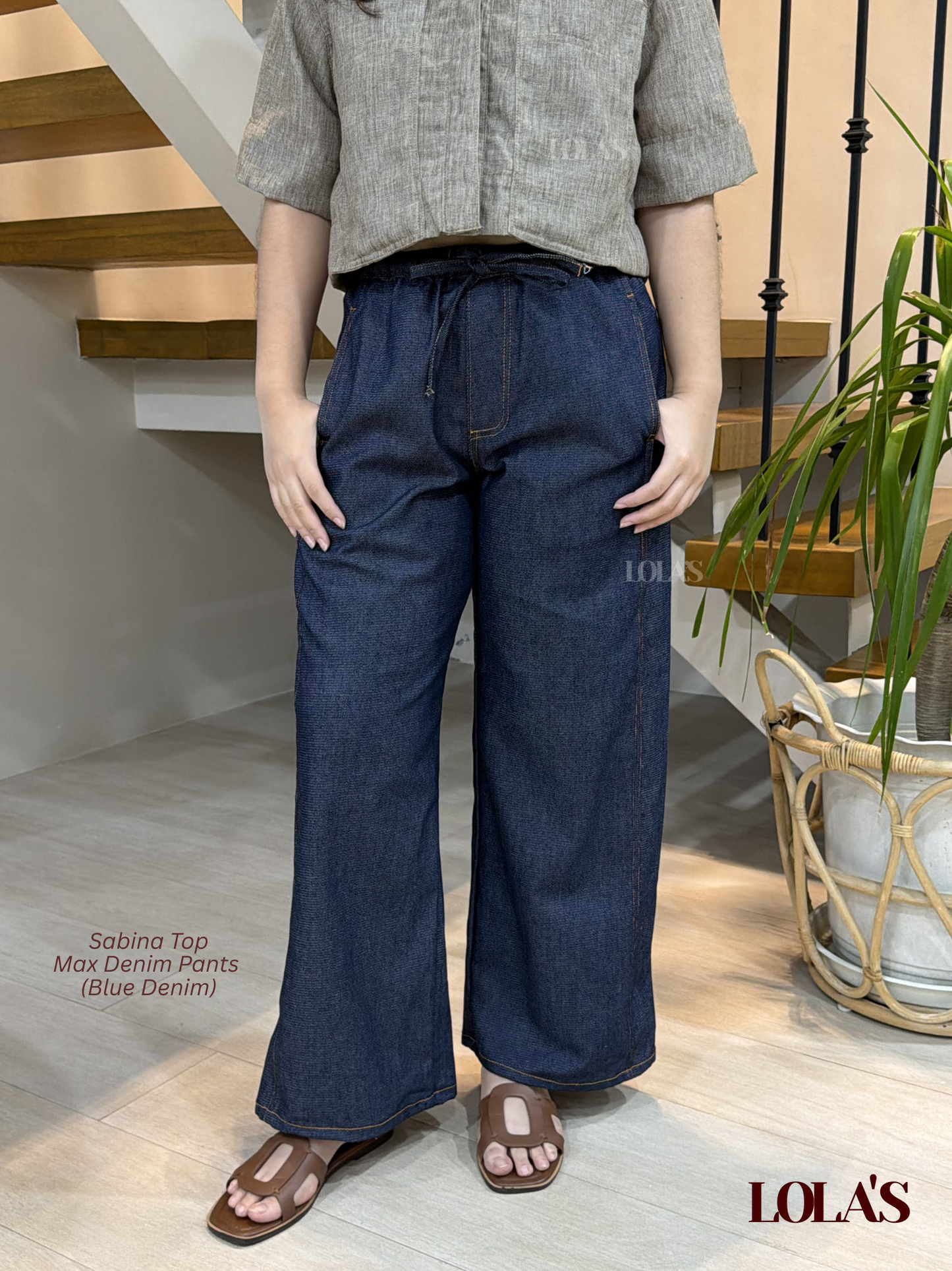 Denim Pants (Blue Denim)