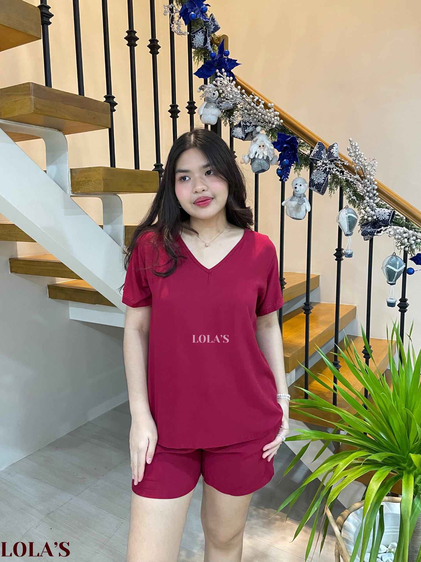 Terno Loungewear Coordinates (Wine)