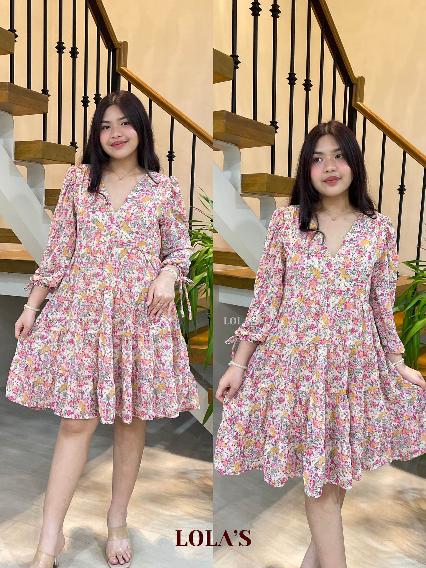 Diana Dress (Floral Punch)