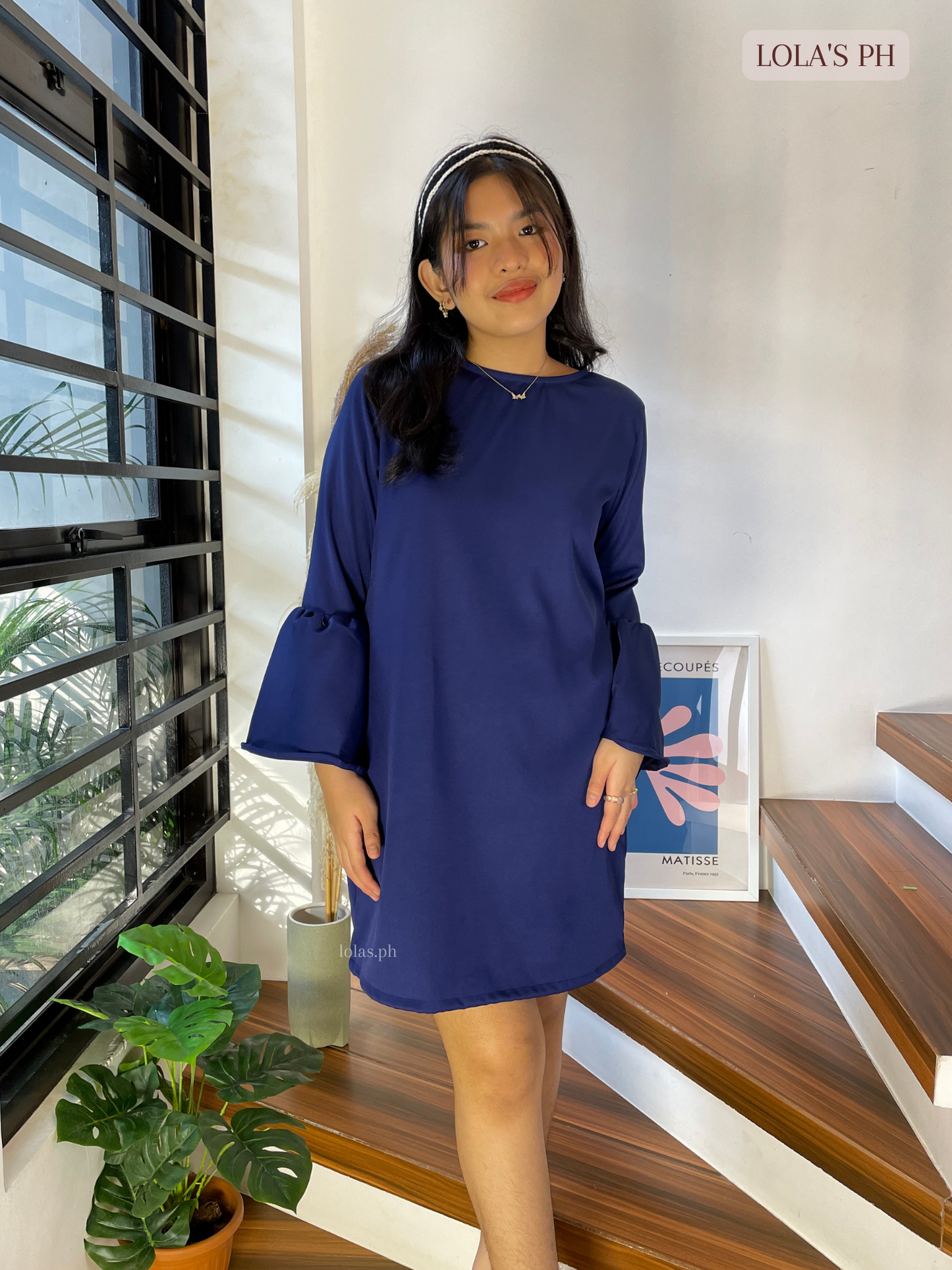 Arielle Dress (Blue)