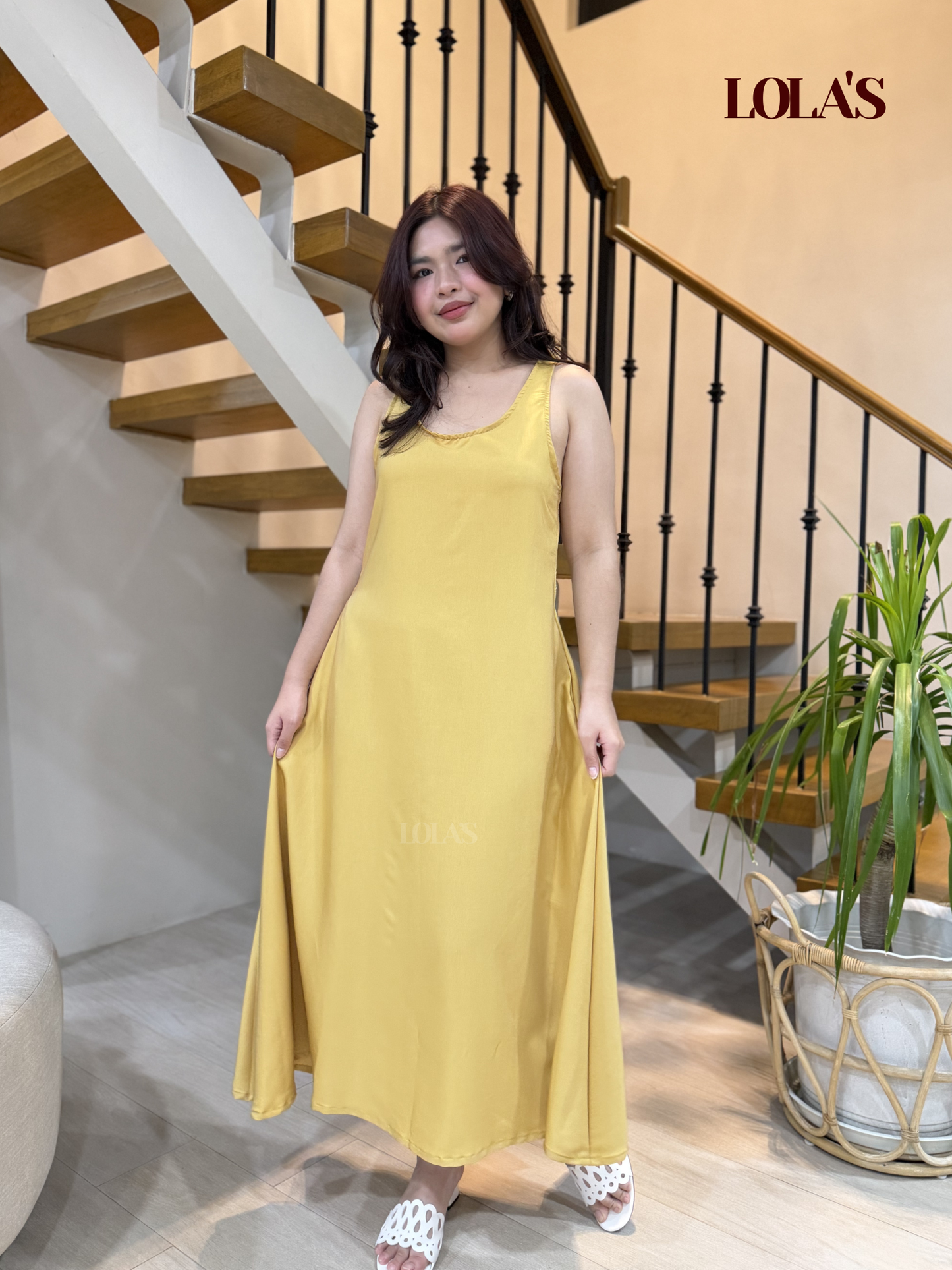 MIranda Dress (Mustard)