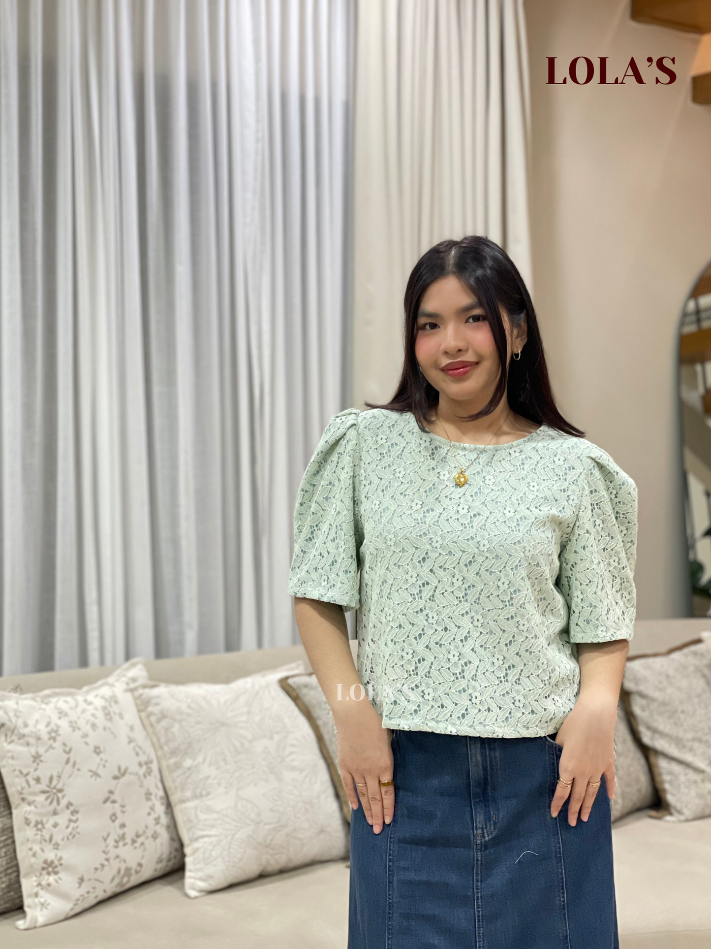 Vivian Top (Pastel Meadow)