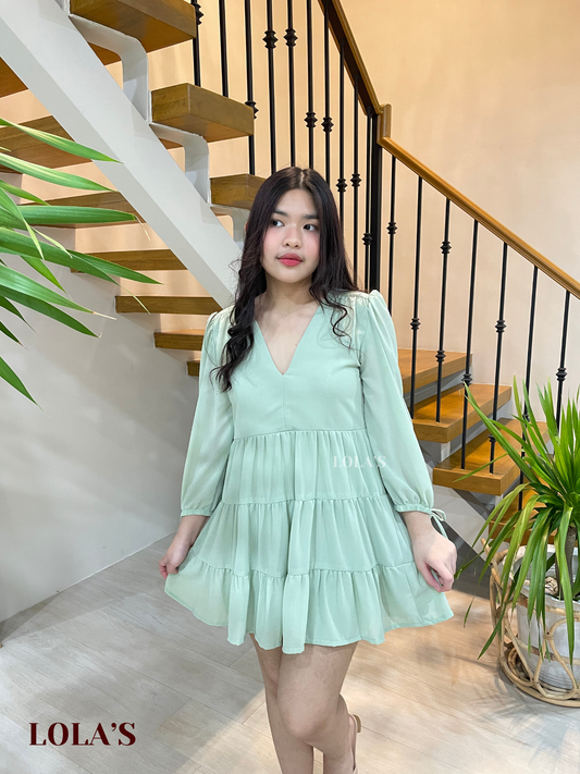 Monina Dress (Sage)