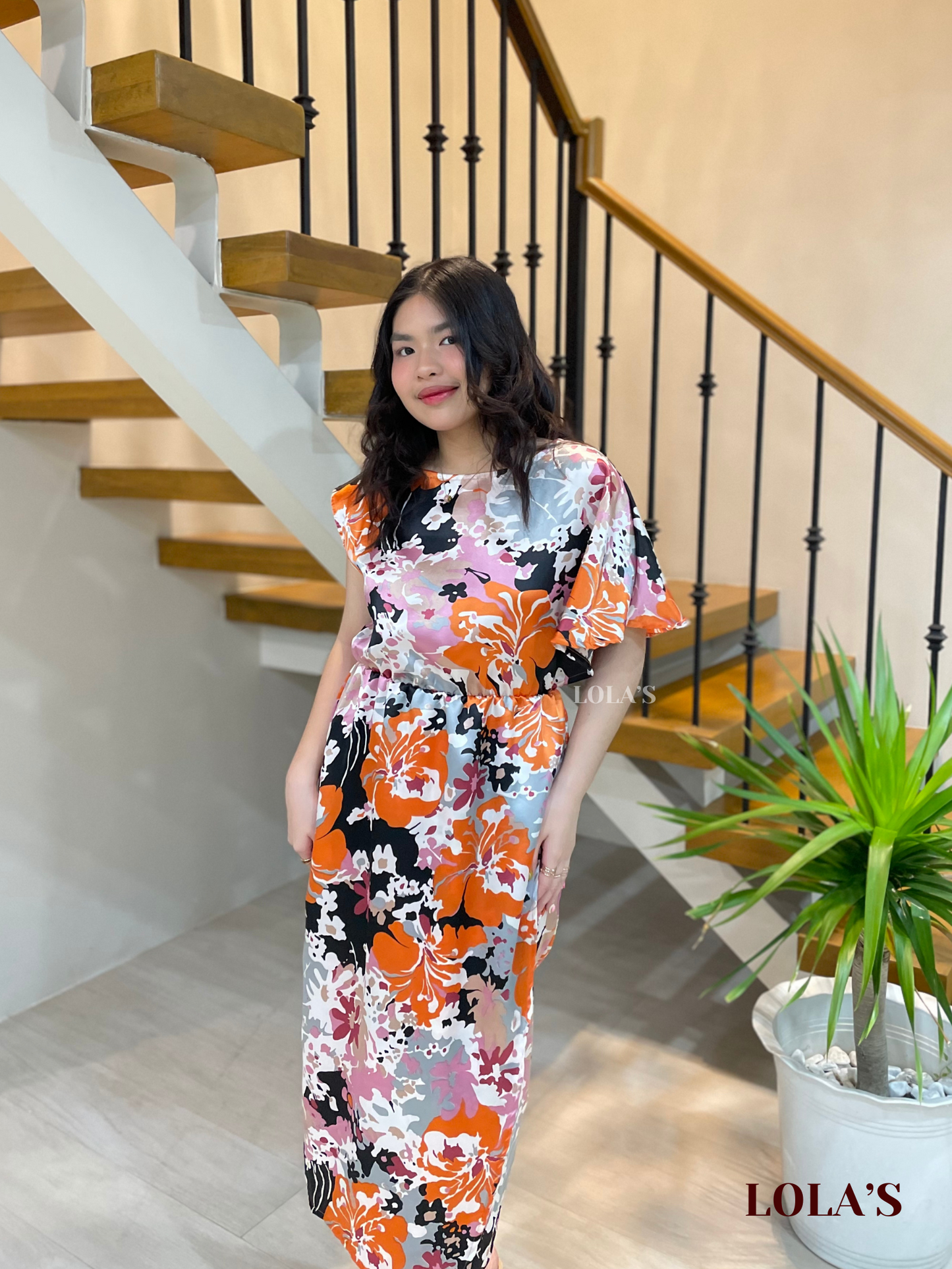 Ollie Dress (Blooms  & Foliage)