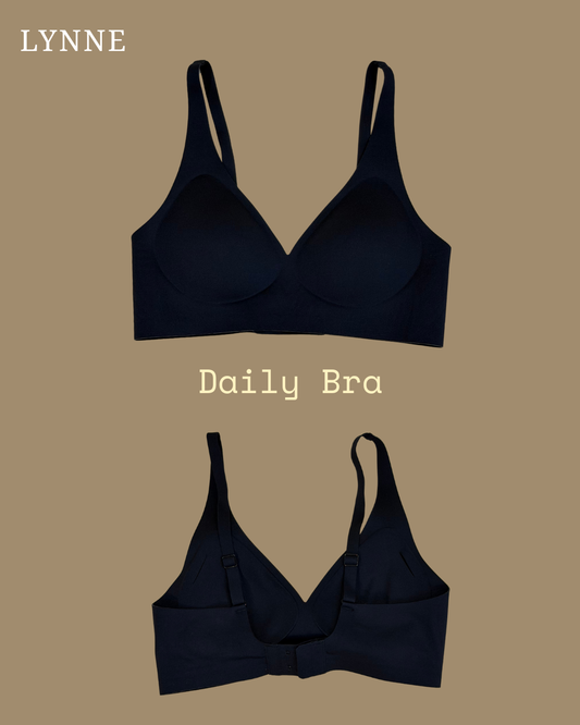 Daily Bra (Black) by Lynne