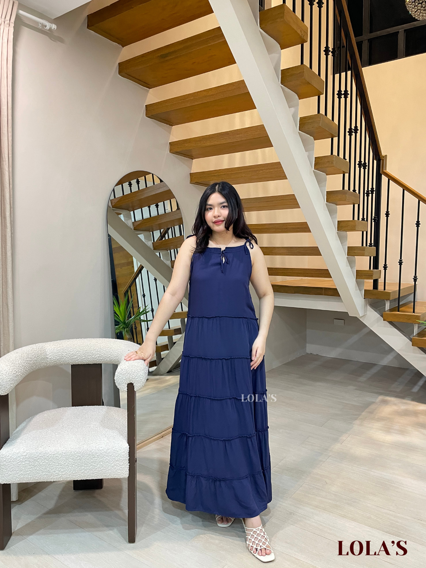 Gigi Dress (Navy Blue)