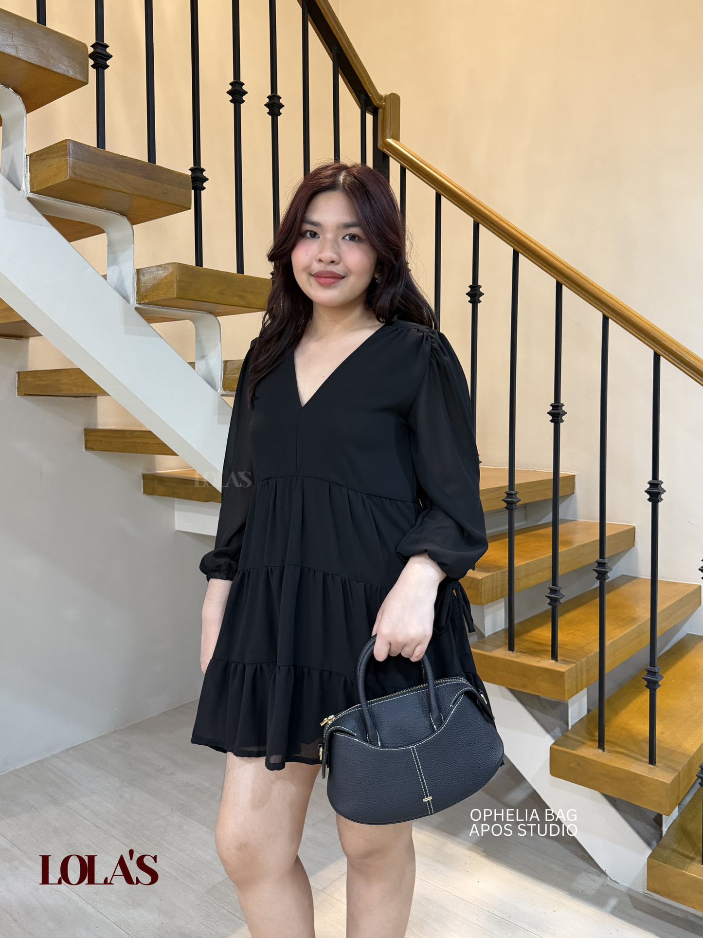 Monina Dress (Black)