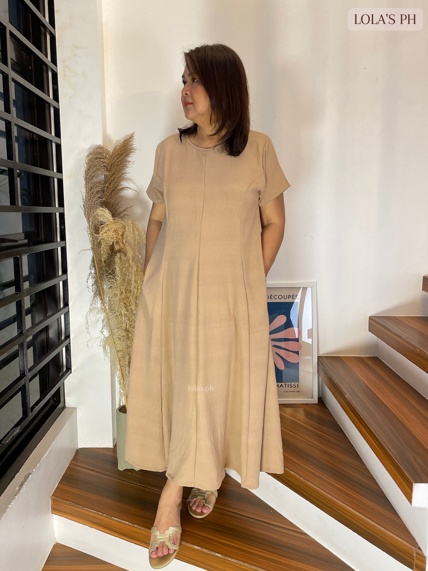 Kathleen Dress (Nude)