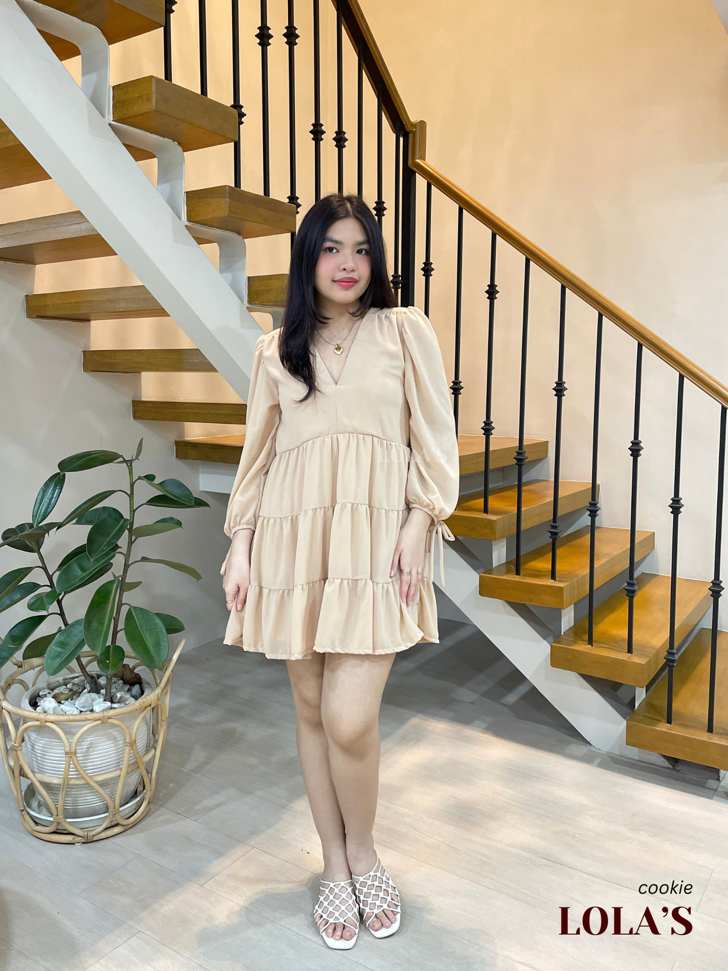 Monina Dress (Cookie)