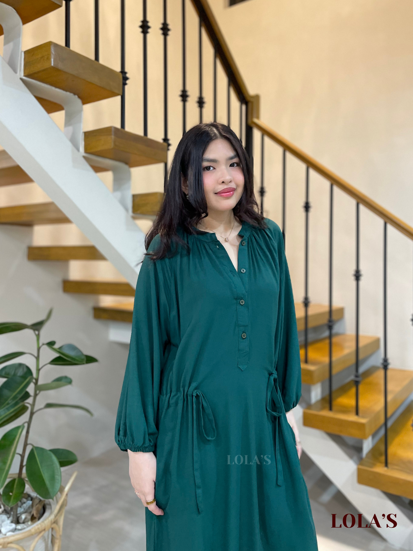 Yara Dress (Emerald)