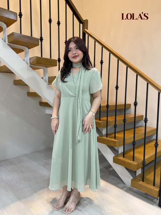 Glinda Dress (Sage)