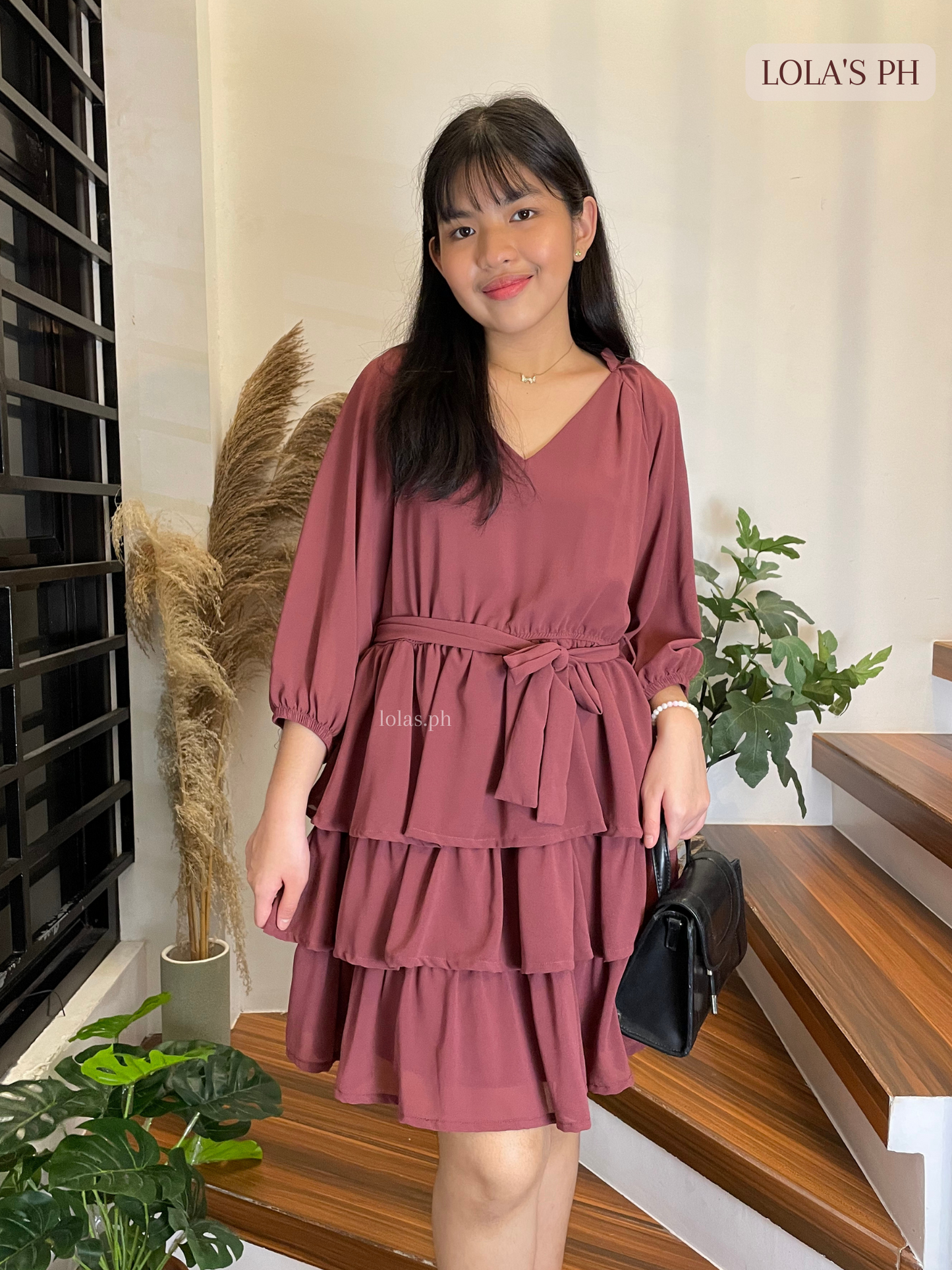 Mathilda Dress (Plum)